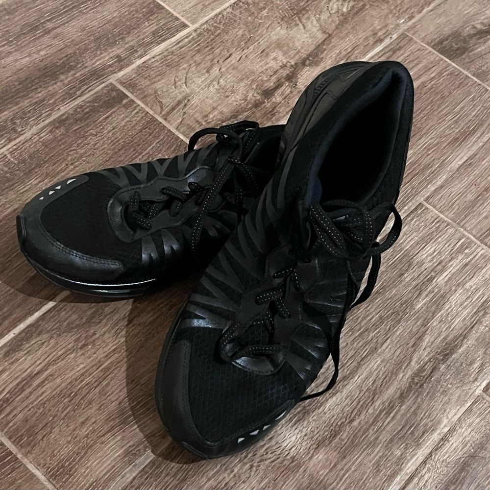 SAS Mission One-M Lace Up Sneaker Comfort Shoe Black Sneakers Mens 13.5 D